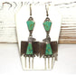 VTG Navajo Thunderbird Dangle Earrings Royston Turquoise