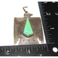 VTG Navajo Thunderbird Pendant Hand Stamped Sterling Silver