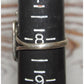VTG Navajo Thunderbird Ring Sz 7 Ingot Sterling Silver 