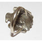 VTG Navajo Thunderbird Ring Sz 7 Ingot Sterling Silver 