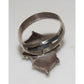 VTG Navajo Turquoise Ring Size 11 Sterling Silver Native 