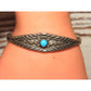 VTG Navajo Virgil Begay Turquoise Cuff Bracelet Sterling 