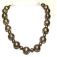 VTG Taxco Mexican Sterling Silver Beaded Statement Necklace 