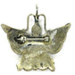 VTG Zuni Howard Esalio Butterfly Pin Pendant Turquoise Jet 