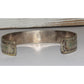 VTG Zuni Inlay Hummingbird Cuff Bracelet Sterling Silver 