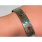 VTG Zuni Inlay Hummingbird Cuff Bracelet Sterling Silver 