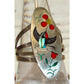 VTG Zuni Inlay Hummingbird Ring Size 8 Sterling Silver Sammy