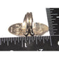 VTG Zuni Inlay Quail Bird Ring Size 7 Q Quam Sterling Silver