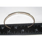 VTG Zuni Sleeping Beauty Turquoise Snake Eye Cuff Bracelet