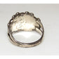 VTG Zuni Turquoise Inlay Flower Ring Size 5.5 Turquoise 
