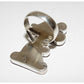 Zuni Mickey Mouse Ring Sz 6.5 P. Leekity Sterling Silver