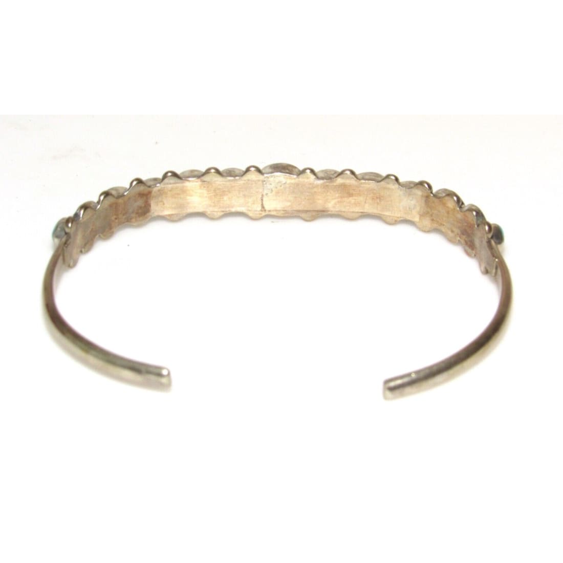 Zuni Snake Eye Cuff Bracelet Sleeping Beauty Turquoise 