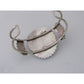 Zuni Turquoise Cluster Cuff Bracelet Sterling Silver Native 