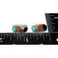 Zuni Turquoise Multi Stone Inlay Post Earrings Sterling Silver Native American Native American